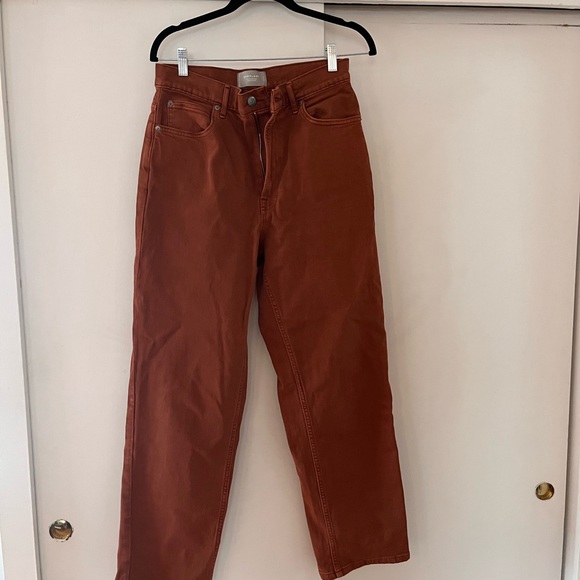 Everlane Way High Jean in Rich Earth - Picture 2 of 4